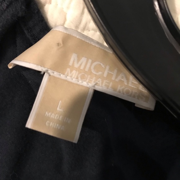 Navy blue Michael Kors shirt size large - Picture 3 of 3